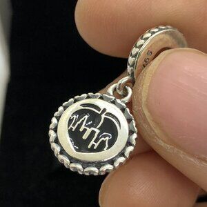 ✨🔥Pandora Atlanta Georgia Peach Dangle Charm